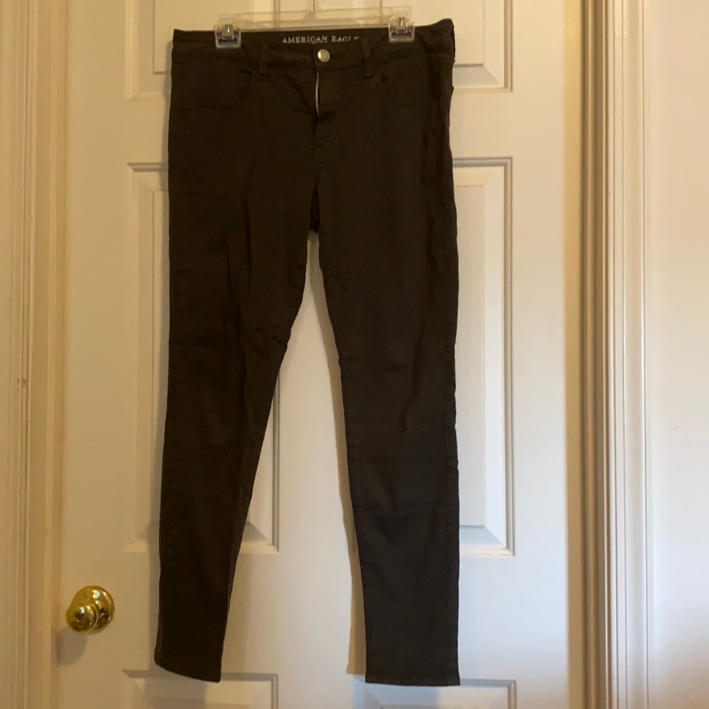 Dark Green Jeggins